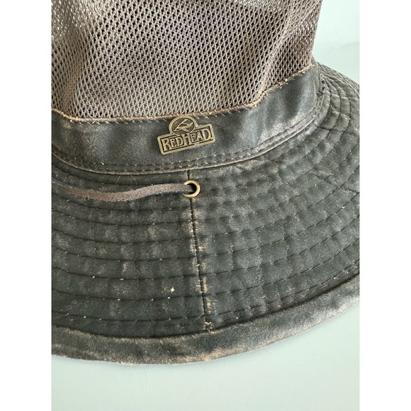 Red Head Vented Fishing Hat Size Small - Picture 4 of 7